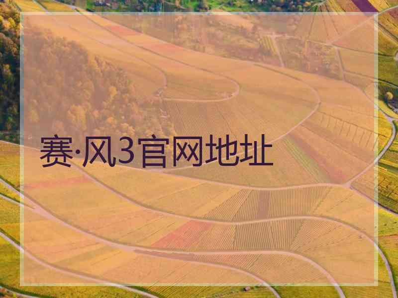 赛·风3官网地址