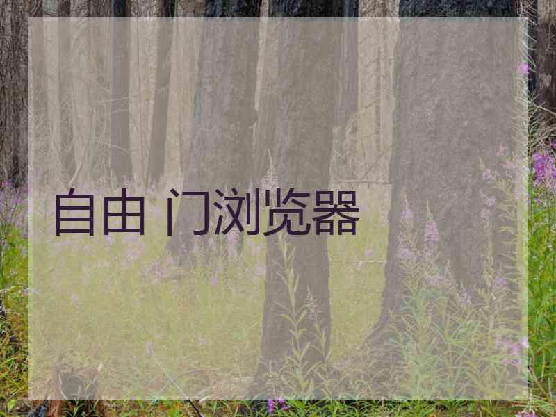 自由 门浏览器
