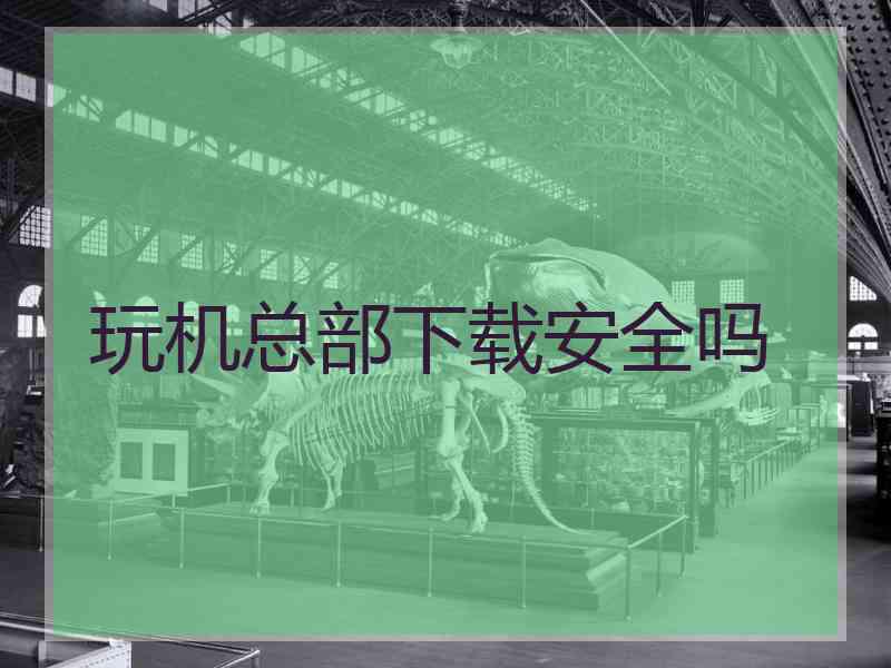 玩机总部下载安全吗